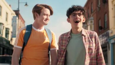 Elizabeth, Mei, and Faith smile at a school project in When Calls the Heart