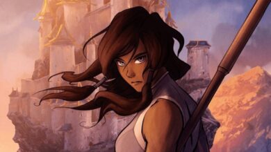 The Beginning After the End isn't on Netflix: a group of characters against the sky