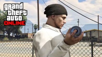 GTA online Gun Van seller sitting in van