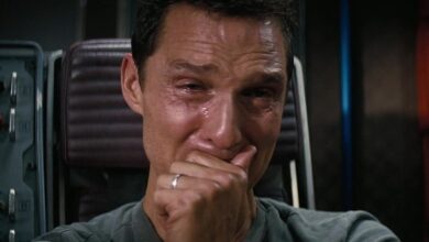Tom Cruise as Ethan Hunt in Mission: Impossible, Sam Worthington as Jake Sully in Avatar, and Florence Pugh as Yelena in Thunderbolts
