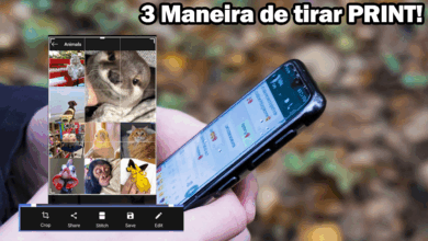 3 maneiras de tirar prints no seu celular