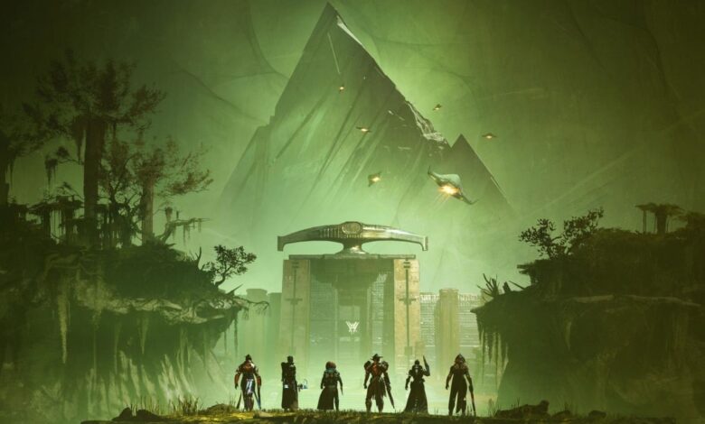 Destiny 2 Guardian shooting weapon at Witch in Gambit.