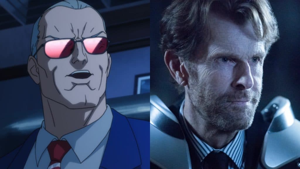VP Baines e Kevin Conroy
