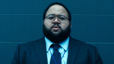 Mark at the end of Severance Season 2