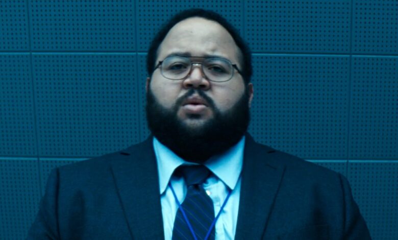Mark at the end of Severance Season 2