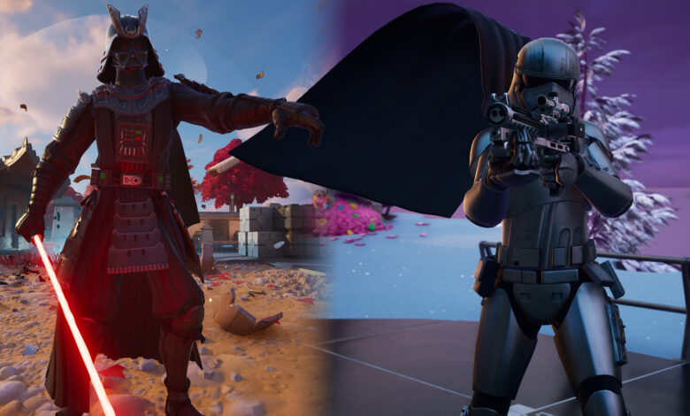 A screenshot featuring Shogun's Arena in Fortnite.