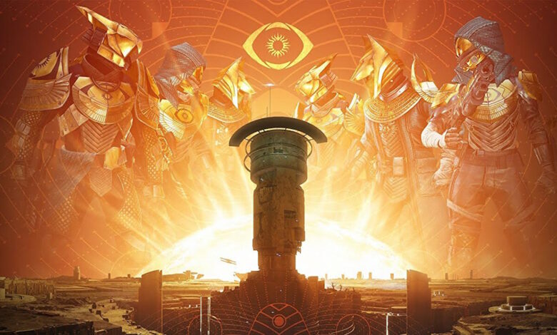 Destiny 2 Guardian shooting weapon at Witch in Gambit.
