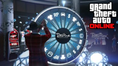 GTA Online key art with logo