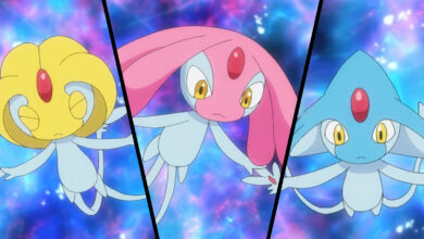 A poster containing all Legendary Pokemon
