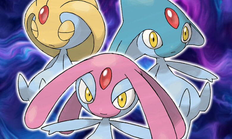 pokemon uxie mesprit azelf