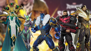 A screenshot featuring free Marvel Rivals skins in Season 2.