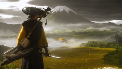 Samurai looking at a scroll