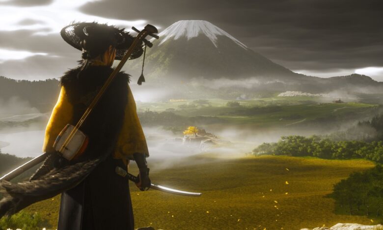 Samurai looking at a scroll