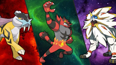 Todo o Pokémon de gato listado no Pokedex