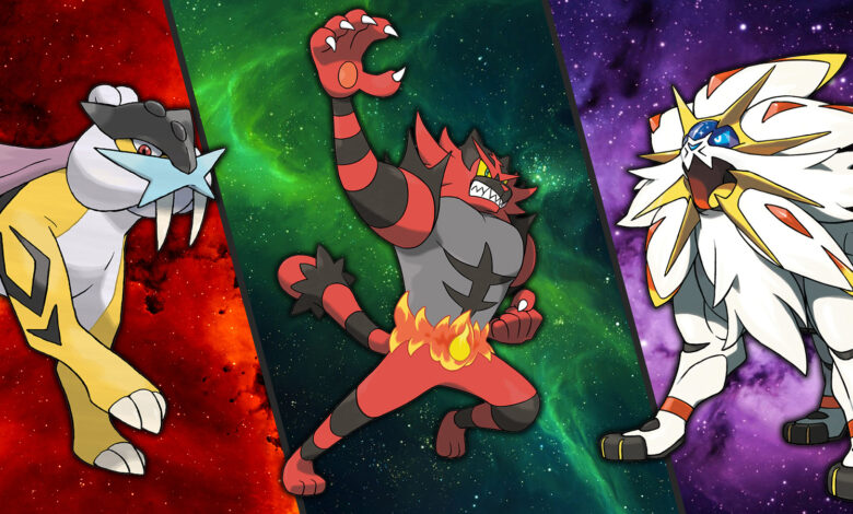 Todo o Pokémon de gato listado no Pokedex