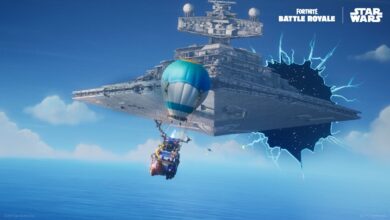 Star Wars characters in Fortnite