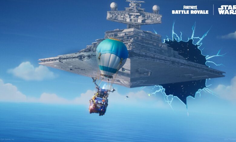 Star Wars characters in Fortnite