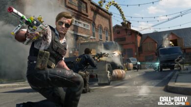 Warzone player on motorbike