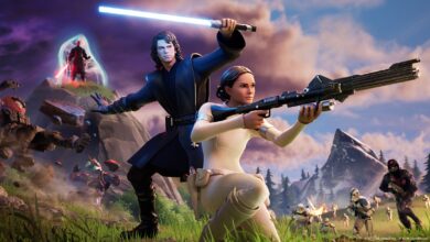 Star Wars characters in Fortnite