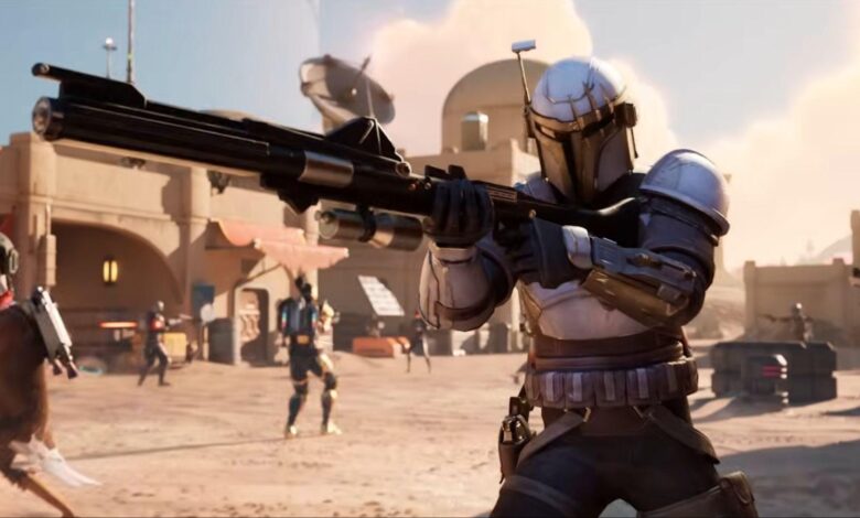 Star Wars characters in Fortnite