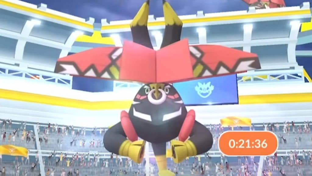 Pokemon Go Tapu Bulu Raid Battle