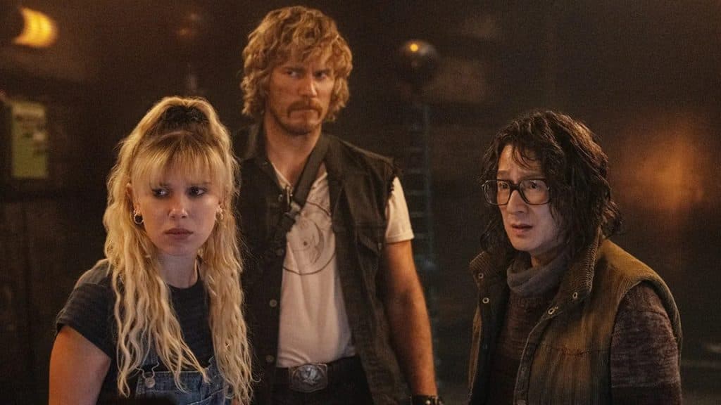 Millie Bobby Brown, Chris Pratt, Ke Huy Quan no estado elétrico na Netflix