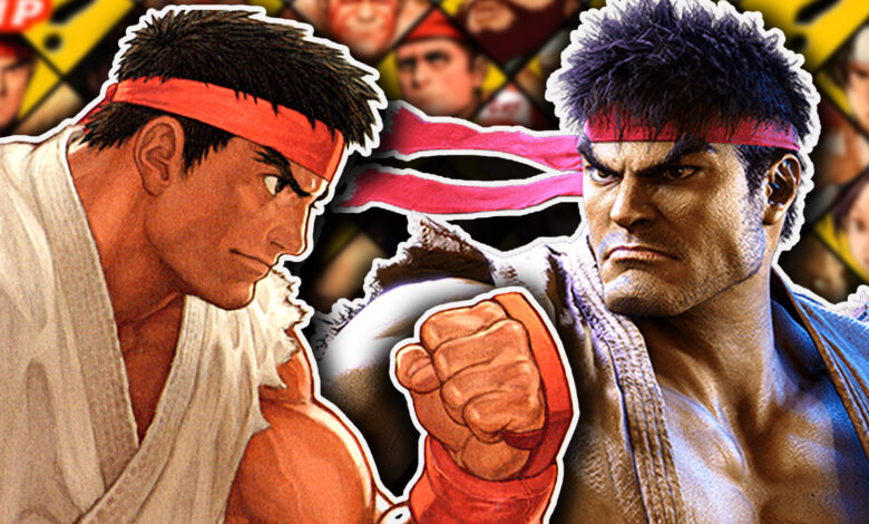 Fatal Fury City of the Wolves comic book style character layout
