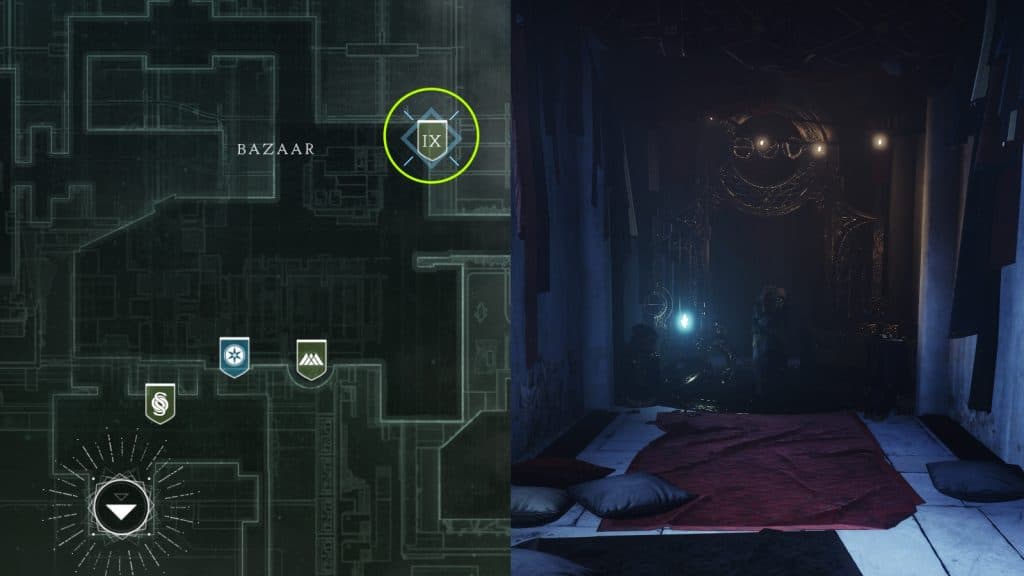 O novo local de Xur nesta semana em Destiny 2 a forma final.