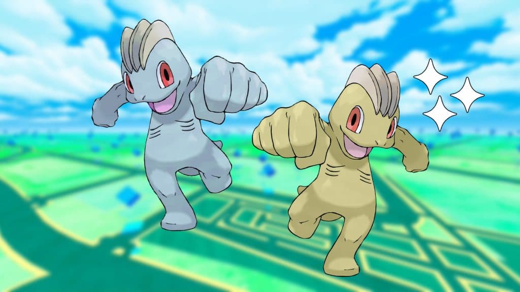 Pokemon Go Machop Shiny Machop