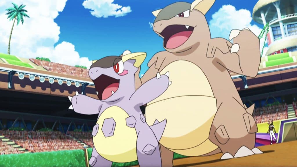 Kangaskhan Pokemon Diamond and Pearl