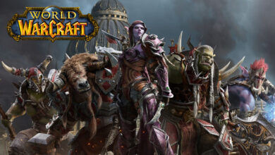 Image of WoW classic Cataclysm key art and logo