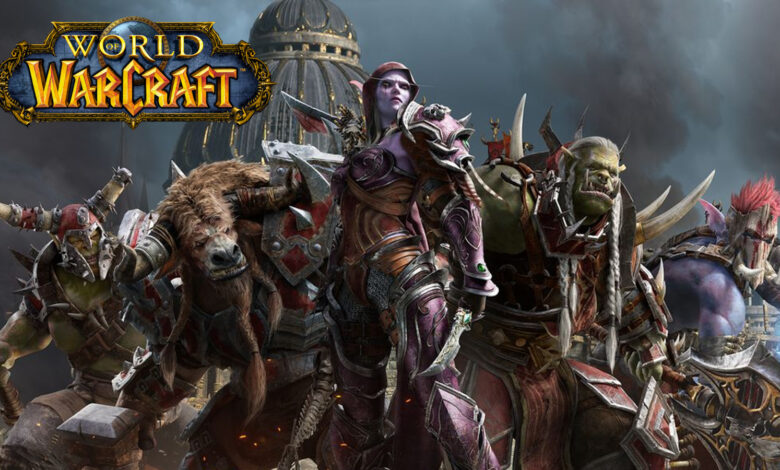 Image of WoW classic Cataclysm key art and logo