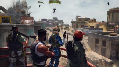 Black Ops 6 players running from explosion