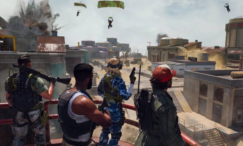 Black Ops 6 players running from explosion