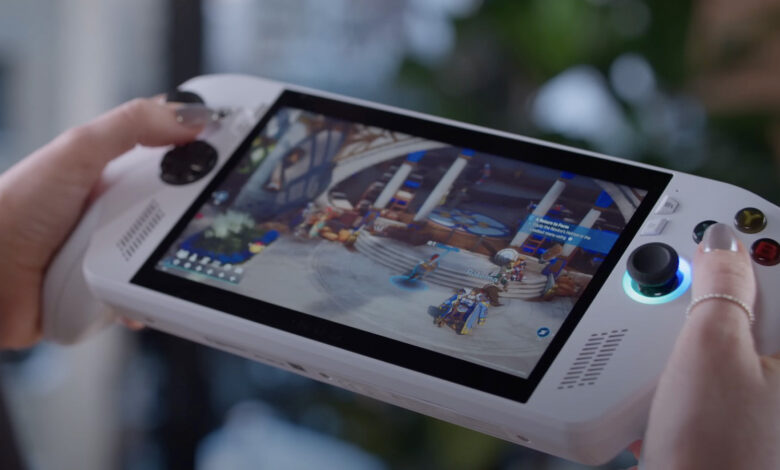 Rog Xbox Ally handheld