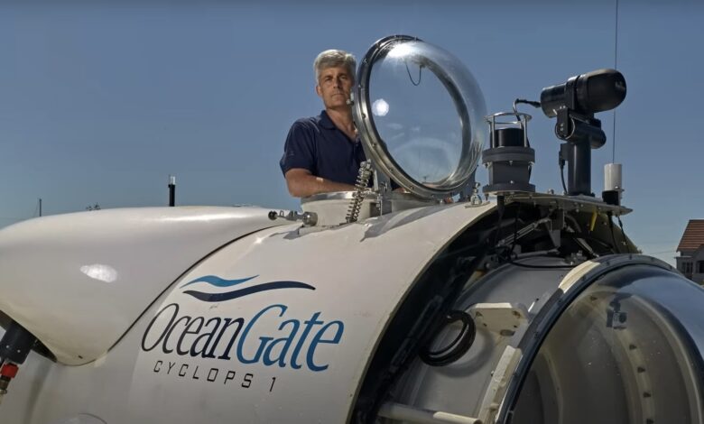Stockton Rush in OceanGate submersible