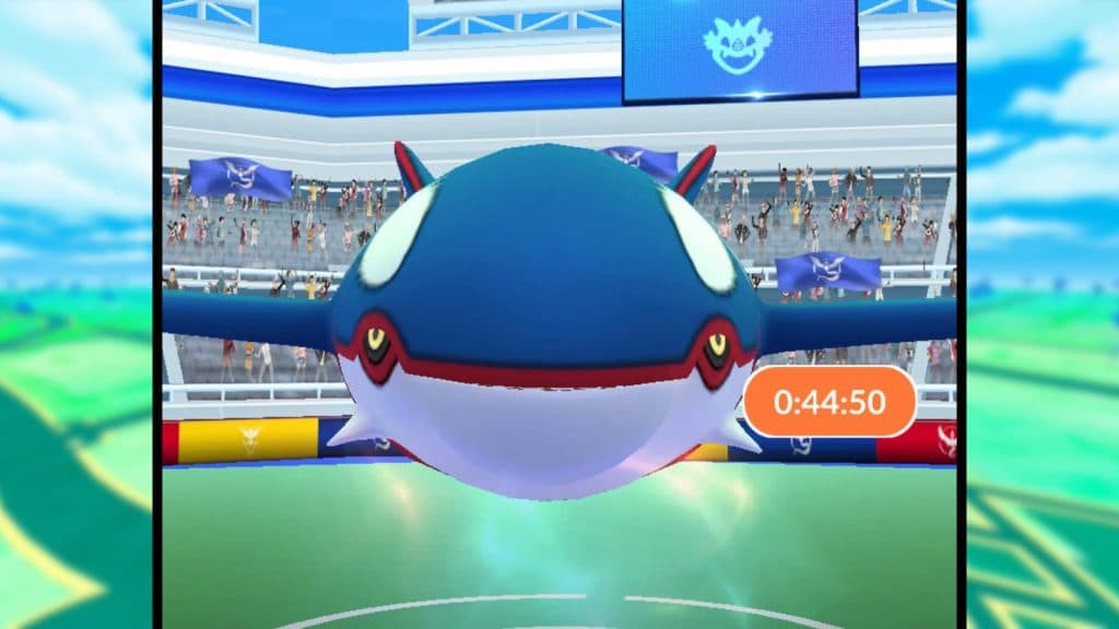 Pokemon Go Kyogre Raid Battle