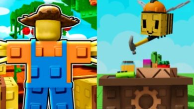 Roblox man hanging out in front of a garden