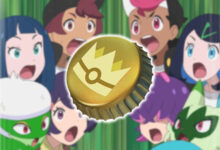 A screenshot featuring Pikachu eating a chocolate.