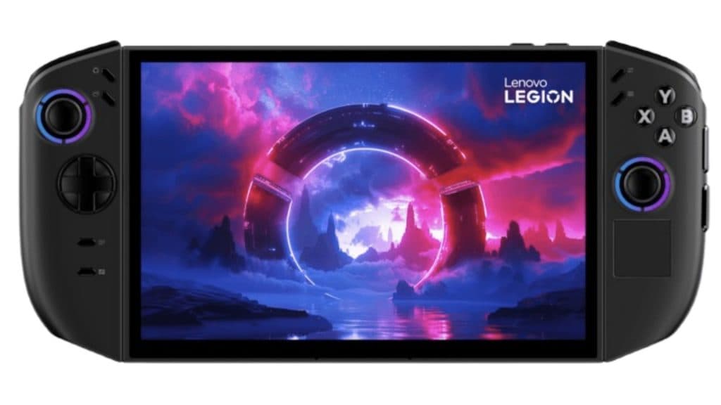 Uma imagem do protótipo Lenovo Legion Go 2.