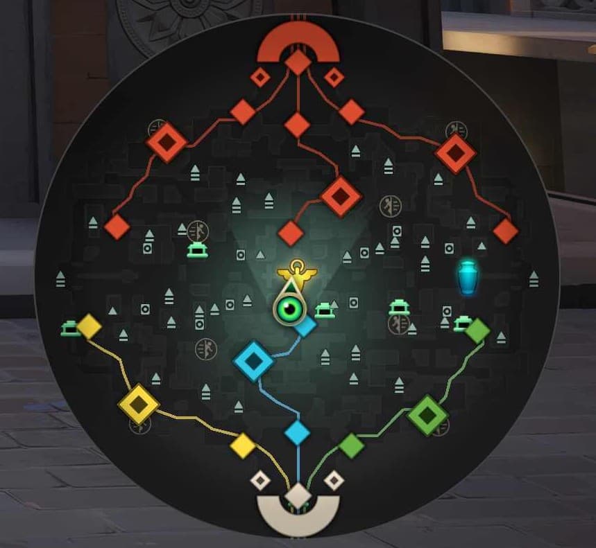 Mapa atualizado de Deadlock