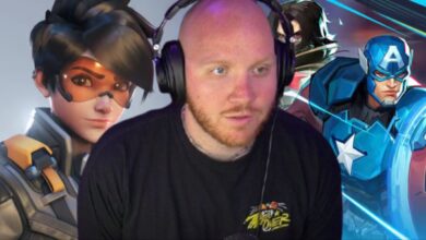 TimTheTatman looking exasperated on stream.