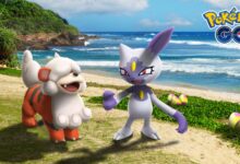 Grookey, Scorbunny, and Sobble are shown