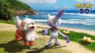 Grookey, Scorbunny, and Sobble are shown
