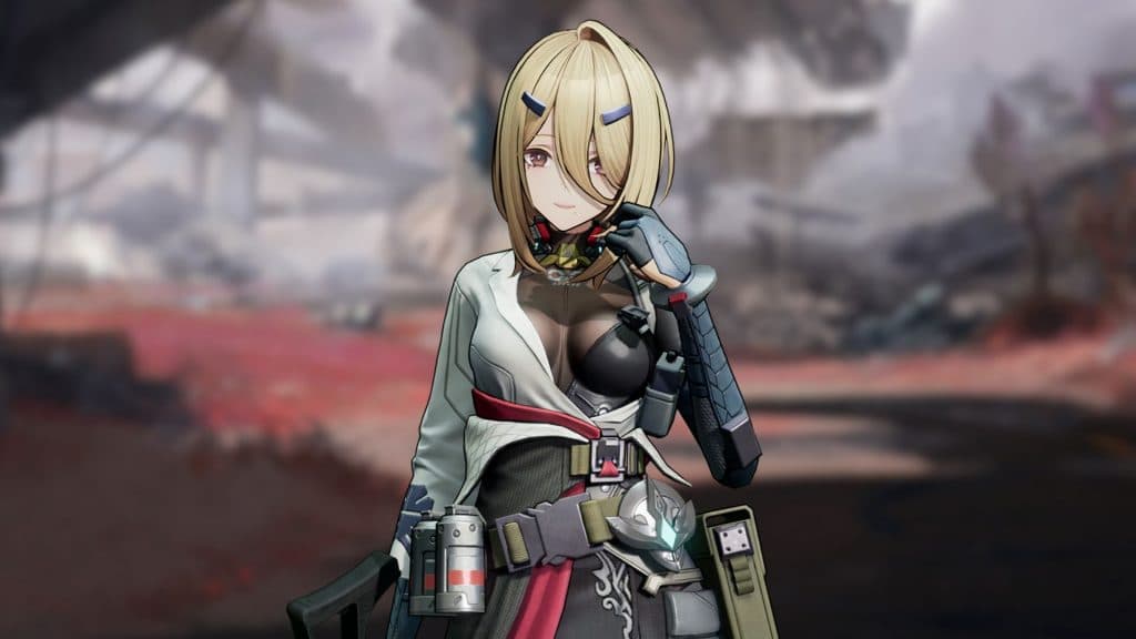 Anime Girl com uma arma