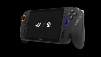 Rog Xbox Ally handheld