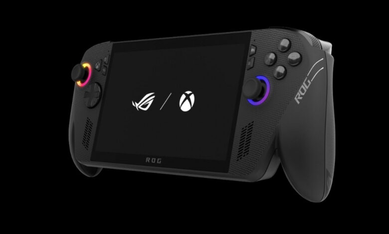 Rog Xbox Ally handheld